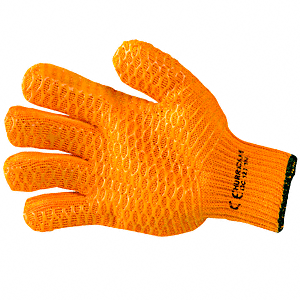 CRL Yellow Criss Cross Glove