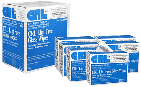 CRL Lint-Free Glass Wipes