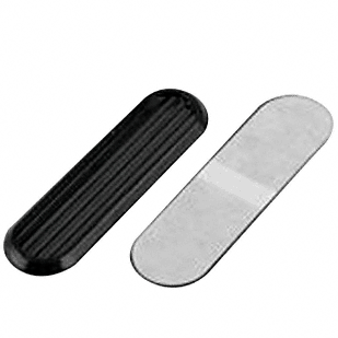 CRL Stick-on Finger Pulls Black