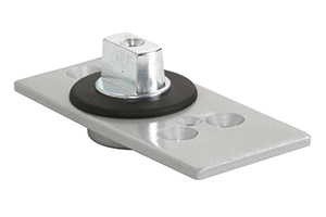 CRL Floor Mounted Bottom Free-Swinging Pivot