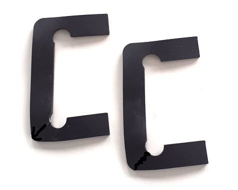 CRL 2.5 mm Gaskets for Vienna Hinges Using 5/16