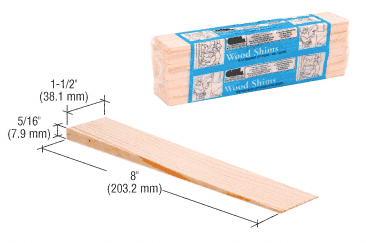 CRL Cedar Wood Shims - Case of 432