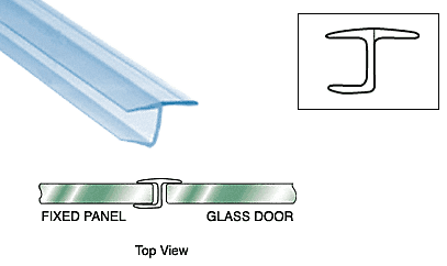 CRL 'Y' Inline 180 Degree Panel Seal for 3/8