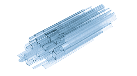 CRL Polycarbonate Water Seal and Sweep Profile Set