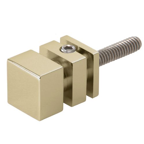 CRL Brushed Bronze Square Shower Door Knob