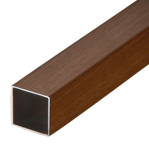 CRL Antique Brushed Copper Square Support Bar 2M