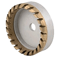 CRL Cup Diamond Wheel for Bovone Straight Line Edger 80/100 Grit