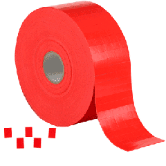 CRL Red Transport Pads 25 x 19 x 2 MM - 10,000 Roll