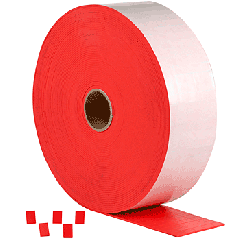 CRL Red Transport Pads 25 x 19 x 4 MM - 10,000 Roll