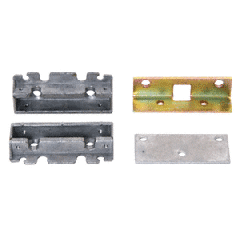 CRL Jackson® Mounting Clip Set for Offset Installation of Overhead Concealed Closer Door Closers for 'S' and 'A4' Applications