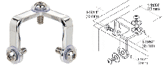 CRL Chrome Deluxe 3-Way Glass Corner Connector