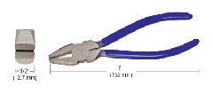 CRL 6" Straight Jaw Glass Pliers