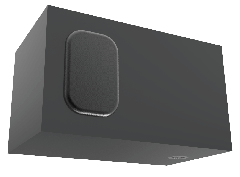 CRL Matte Black 180° Wall Mount Door Stopper, right