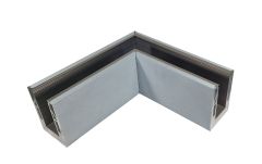 CRL 90 Deg Corner For 9BL68DBN, Brushed Nickel