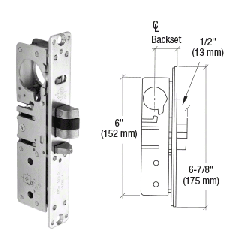 CRL Adams Rite® 1-1/8" Backset Deadlatch Lock - Left Handed