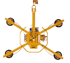 CRL Wood's 320 Kg Capacity Manual Rotator/Tilter Vacuum Lifting Frame- 240V