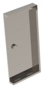 CRL BELLAGIO Cover Plate Wall Side for BEL344