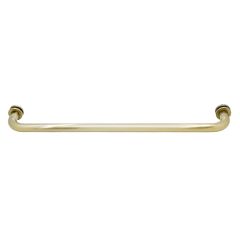 CRL Brushed Bronze 18" BM Series Tubular Single-Sided Towel Bar