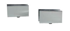 CRL Polished Chrome Cardiff Series Top Or Bottom Mount Hinge No Base Plate