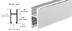 CRL Aluminum H-Bar Extrusion for Showcases