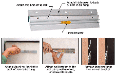 CRL Hangman® Mirror and Picture Hanging System