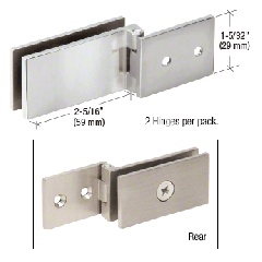 CRL Square Corner Style Hinge