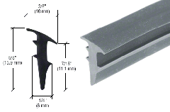 CRL 1/2" Vinyl for Wet Glaze U-Channels