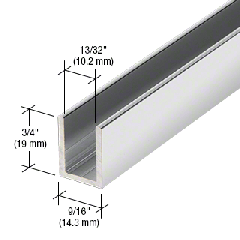 CRL Deep U-Channel for 3/8" Glass - 95"