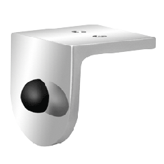 CRL Ceiling Mounted Door Stop Fitting