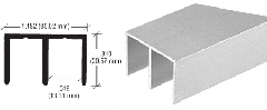 CRL Aluminum Extra Depth Upper Channel