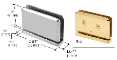 CRL Prima 01 Series Top or Bottom Mount Hinge