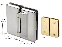 CRL Petite 181 Glass-to-Glass Outswing Hinge