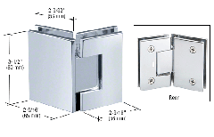 CRL Geneva 045 135 Degree Glass-to Glass Hinge