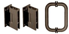 CRL Geneva Hinge and Handle Set