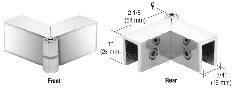 CRL Adjustable "Sleeve Over" Glass Clamps