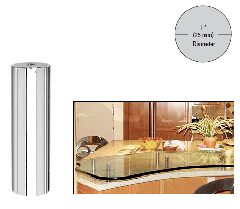 CRL 1" Diameter x 4" Long Standoff Bases