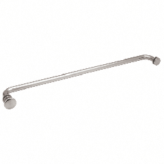 CRL 24" Towel Bar With Traditional Knob