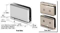 CRL Adjustable Prima Series Hinge