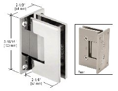 CRL Vienna Series Wall Mount Positive Close