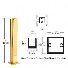 CRL 18" End Posts