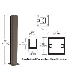 CRL 24" End Posts