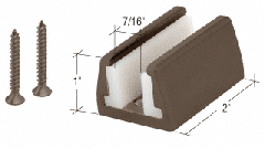 CRL Standard Hydroslide Sliding Door Floor Guide Kit