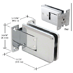 CRL Atlas Series 'All-Glass' Door Hinge