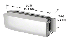 CRL Glass Mounted Latch Keepers