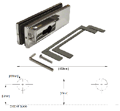 CRL Steel Centre Patch Lock