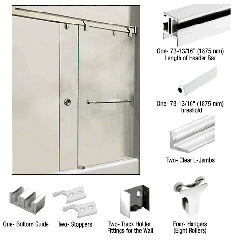 CRL Contempo Series Standard 180 Degree Kits