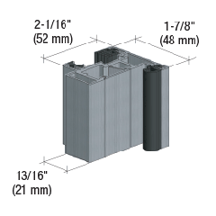 CRL XL Series Door-to-Glass Frame Set