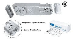 CRL Medium Duty 90º Hold Open Overhead Concealed Closer Body Only