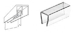 CRL Translucent Plastic Top Guide