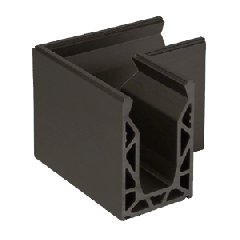 CRL Black Anodized Posiglaze 90 Degree Corner